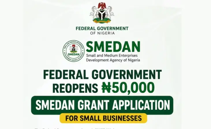 If you are looking for the FG SMEDAN CGS 50k Grant 2026, there is good news: the SMEDAN Conditional Grant Scheme registration is currently available.