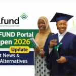 NELFUND Portal Reopen 2026 update showing Nigerian students with graduation cap and books – Nigerian Education Loan Fund student loan news